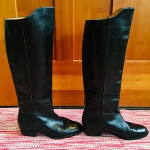 Ralph Lauren knee-high pull-on boots
